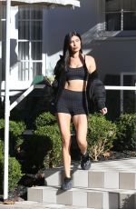 NICOLE WILLIAMS Leaves Pali Hotel in Westwood 11/29/2020