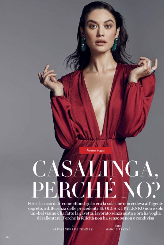 OLGA KURYLENKO in Vanity Fair Magazine, Italy October 2020