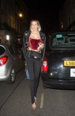 OLIVIA ATTWOOD Leaves MNKY House in London 12/09/2020