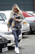 OLIVIA ATWOOD Leaves a Hair Salon in Cheshire 12/17/2020