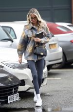 OLIVIA ATWOOD Leaves a Hair Salon in Cheshire 12/17/2020