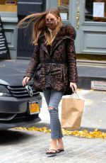 OLIVIA PALERMO Out and About in New York 12/01/2020