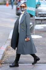 OLIVIA PALERMO Wearing a Mask Out in New York 12/13/2020