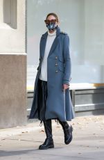 OLIVIA PALERMO Wearing a Mask Out in New York 12/13/2020