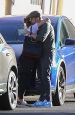 OLIVIA WILDE and Jason Sudeikis Out Kissing in Agoura Hills 12/20/2020
