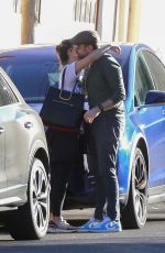 OLIVIA WILDE and Jason Sudeikis Out Kissing in Agoura Hills 12/20/2020