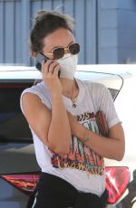 OLIVIA WILDE at a Gas Station in Los Angeles 12/22/2020