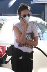 OLIVIA WILDE at a Gas Station in Los Angeles 12/22/2020
