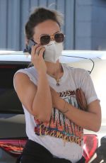 OLIVIA WILDE at a Gas Station in Los Angeles 12/22/2020