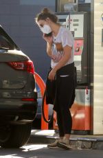OLIVIA WILDE at a Gas Station in Los Angeles 12/22/2020