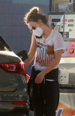OLIVIA WILDE at a Gas Station in Los Angeles 12/22/2020