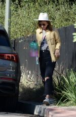 OLIVIA WILDE Outside Jason Sudeikis