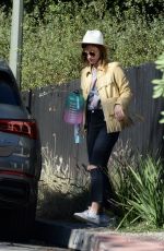 OLIVIA WILDE Outside Jason Sudeikis