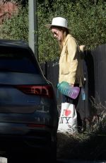 OLIVIA WILDE Outside Jason Sudeikis