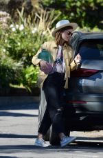 OLIVIA WILDE Outside Jason Sudeikis
