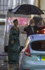 OTI MABUSE Arrives at Elstree Studio in London 12/14/2020