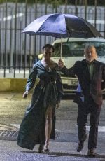 OTI MABUSE Arrives at Elstree Studio in London 12/14/2020