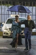 OTI MABUSE Arrives at Elstree Studio in London 12/14/2020