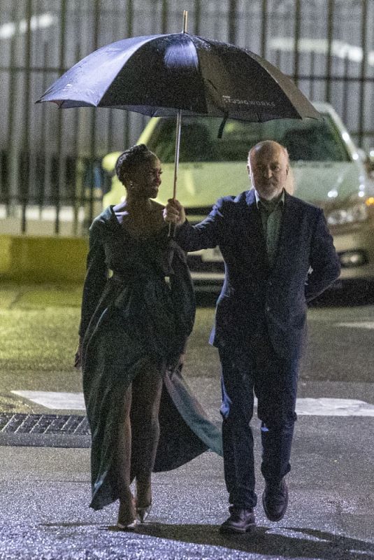 OTI MABUSE Arrives at Elstree Studio in London 12/14/2020