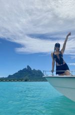 PARIS HILTON on Holiday in Bora Bora 11/05/2020