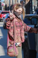 PARIS JACKSON Leavews a Petco Store in Santa Monica 12/01/2020