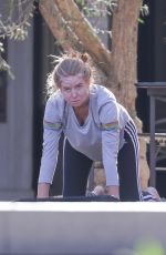 PATSY PALMER Working Out in Malibu 11/30/2020