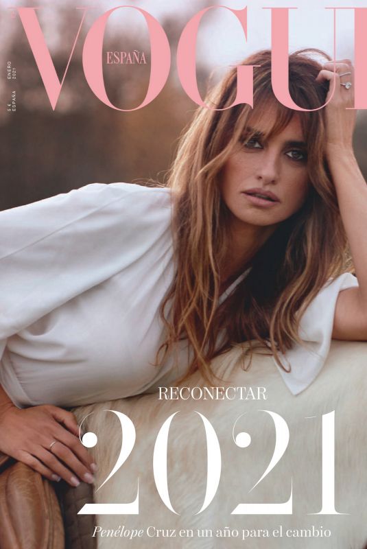 PENELOPE CRUZ in Vogue Magazine, Spain January 2021