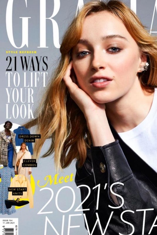 PHOEBE DYMEVOR in Grazia Magazin, UK January 2021