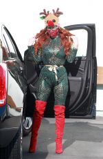 PHOEBE PRICE at Parking lot of Petco in Los Angeles 12/10/2020