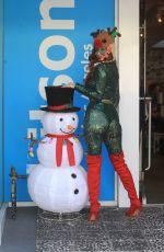 PHOEBE PRICE Gets into Holiday Spirit 12/03/2020