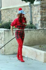 PHOEBE PRICE Out with Her Dog Henry in Los Angeles 12/27/2020