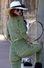 PHOEBE PRICE Playing Tennis in Los Angeles 12/20/2020