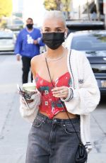 PIA MIA PEREZ Leaves Urth Caffe in West Hollywood 12/12/2020