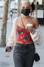 PIA MIA PEREZ Leaves Urth Caffe in West Hollywood 12/12/2020