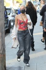 PIA MIA PEREZ Leaves Urth Caffe in West Hollywood 12/12/2020