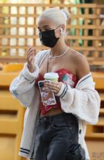 PIA MIA PEREZ Leaves Urth Caffe in West Hollywood 12/12/2020