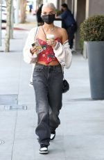 PIA MIA PEREZ Leaves Urth Caffe in West Hollywood 12/12/2020