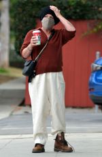 PINK Wearing a Face Mask Out in Santa Monica 12/07/2020