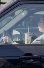 Pregnant ASHLEY TISDALE at EarthBar in Beverly Hills 12/14/2020