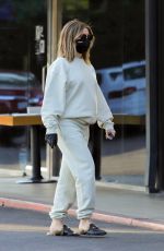Pregnant ASHLEY TISDALE Out for Coffee in Los Feliz 12/10/2020