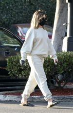 Pregnant ASHLEY TISDALE Out for Coffee in Los Feliz 12/10/2020