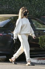 Pregnant ASHLEY TISDALE Out for Coffee in Los Feliz 12/10/2020