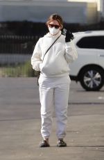 Pregnant ASHLEY TISDALE Out Shopping in Van Nuys 12/21/2020