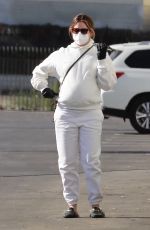 Pregnant ASHLEY TISDALE Out Shopping in Van Nuys 12/21/2020