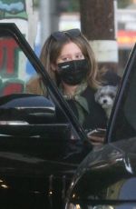 Pregnant ASHLEY TISDALE Shopping at a Christmas Tree Farm in Toluca Lake 12/01/2020