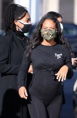 Pregnant CHRISTINA MILIAN Out in Los Angeles 12/14/2020