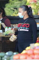 Pregnant CHRISTINA MILIAN Out Shopping in West Hollywood 12/18/2020