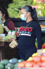 Pregnant CHRISTINA MILIAN Out Shopping in West Hollywood 12/18/2020