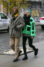 Pregnant ELSA HOSK and Tom Daly Out in New York 12/04/2020
