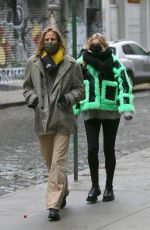 Pregnant ELSA HOSK and Tom Daly Out in New York 12/04/2020